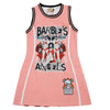 BRAND X BARBIES ANGELS JERSEY DRESS (PEACH)