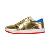 GOLD TRUMP SNEAKERS (LOW TOP) PRE-ORDER