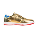 GOLD TRUMP SNEAKERS (LOW TOP)