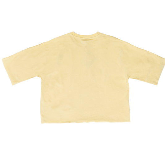 WATSON TRACK AND FIELD CROPPED T-SHIRT (CREAM)