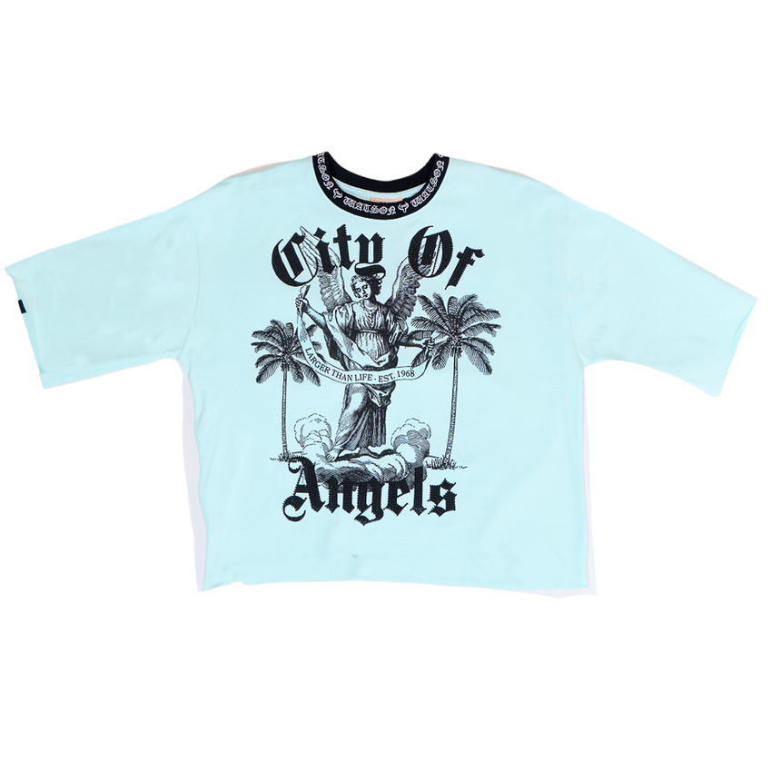 WATSON CITY OF ANGELS T-SHIRT (TEAL)