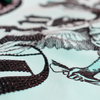 WATSON CITY OF ANGELS CROPPED T-SHIRT (TEAL)