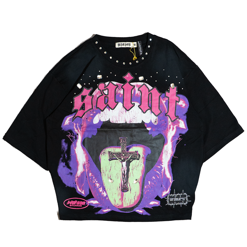 WATSON SAINT DO IT IN LOVE T-SHIRT (BLACK)