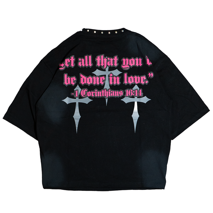 WATSON SAINT DO IT IN LOVE T-SHIRT (BLACK)