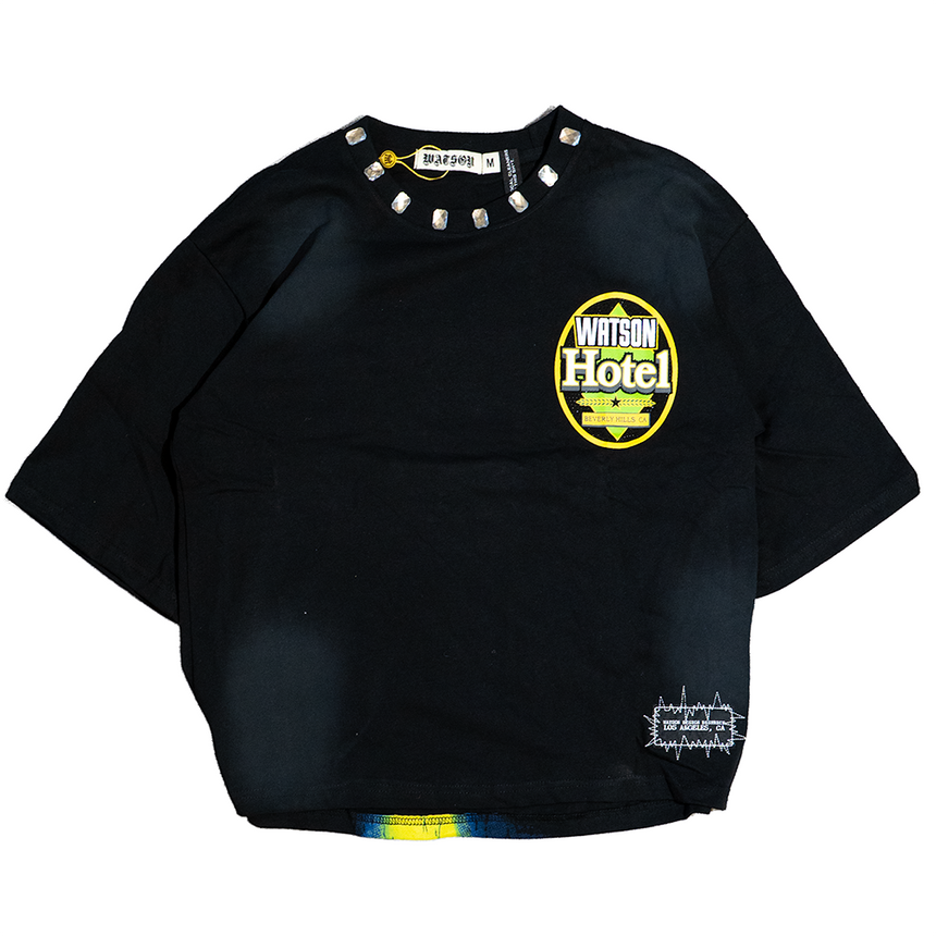 WATSON ALWAYS OPEN T-SHIRT (BLACK)
