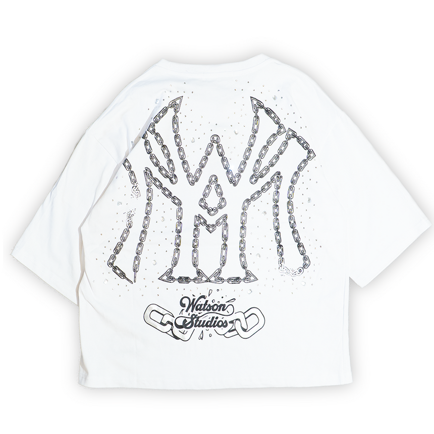 WATSON STUDIOS CHAINED T-SHIRT (WHITE)