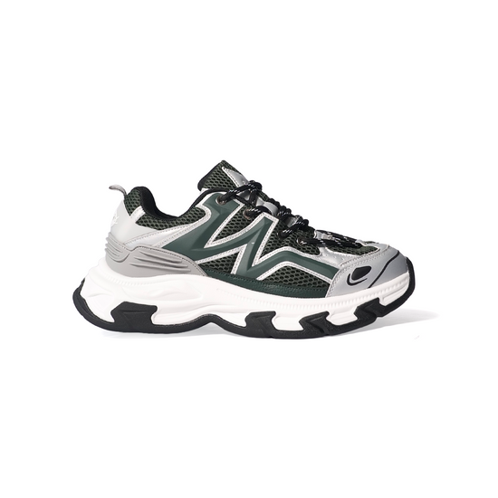Watson Anura low-top sneaker in Ecru, gray, green and white – alternate view 2