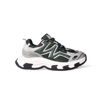 Watson Anura low-top sneaker in Ecru, gray, green and white – alternate view 2