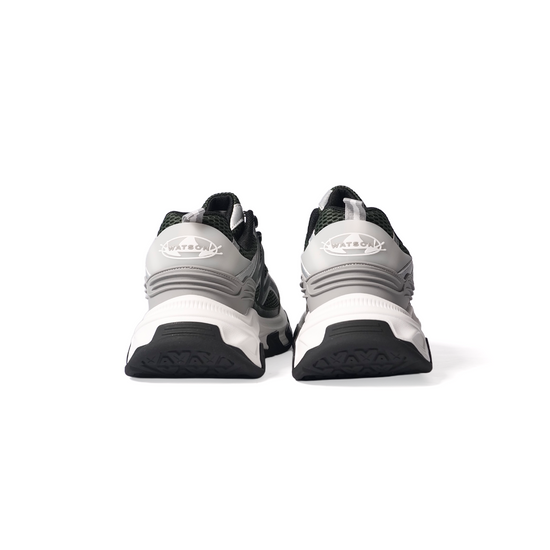 Watson Anura low-top sneaker in Ecru, gray, green and white – alternate view 3