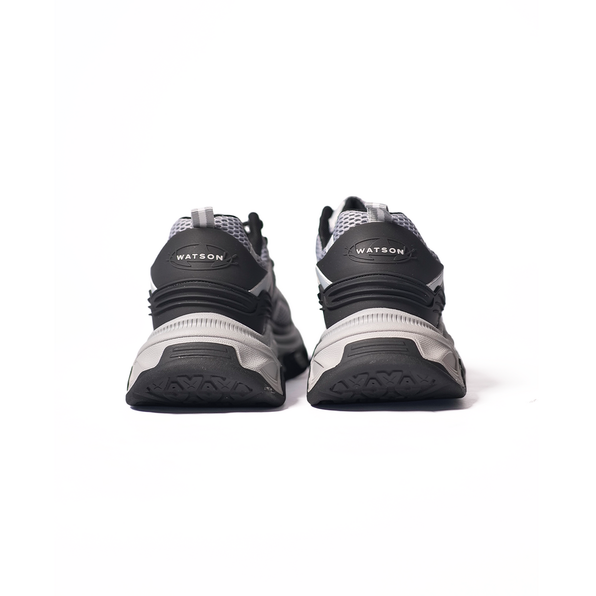Watson Anura low-top sneaker in Mirage, silver, black and white – alternate view 3