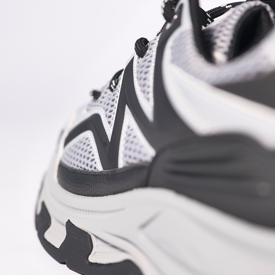Watson Anura low-top sneaker in Mirage, silver, black and white – alternate view 10