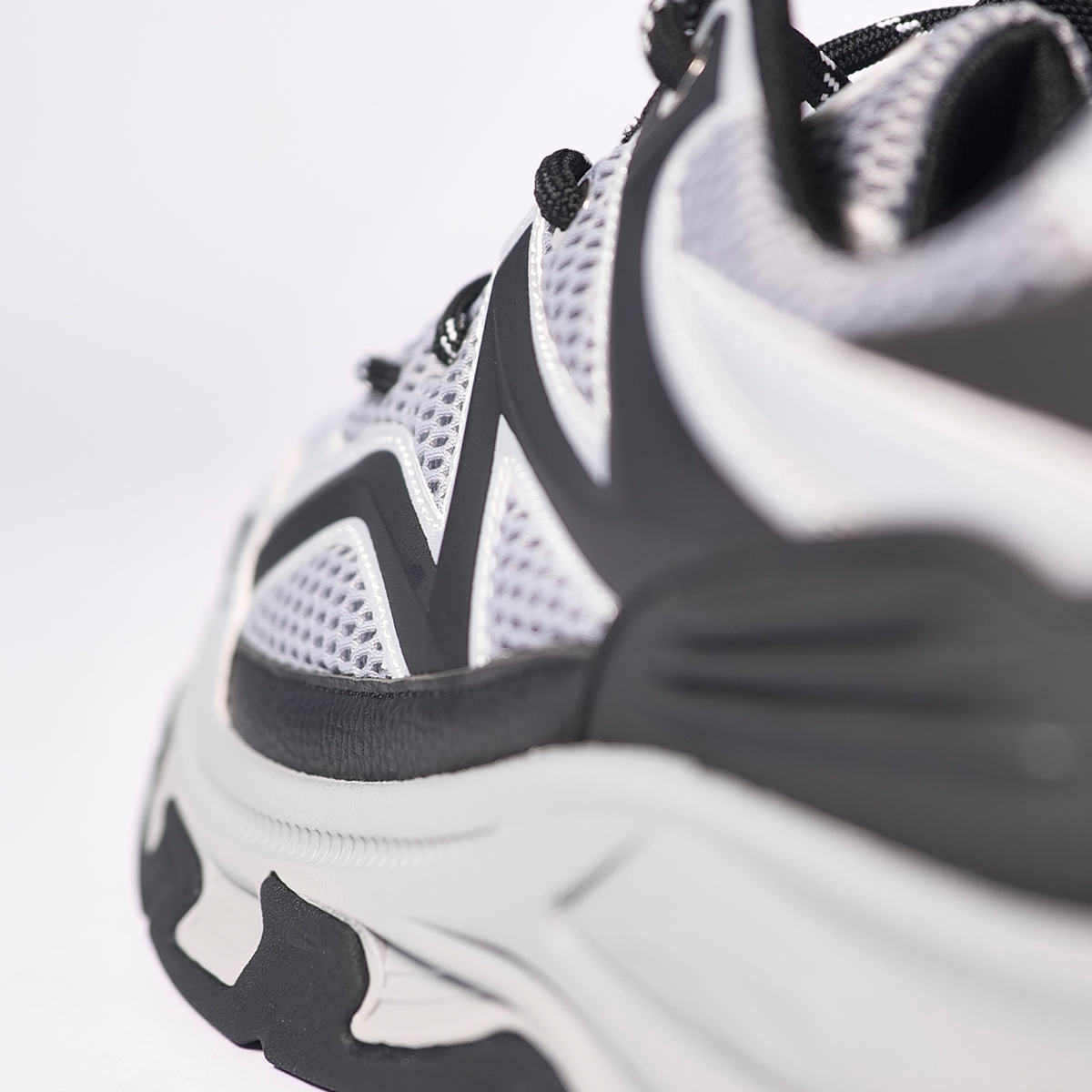 Watson Anura low-top sneaker in Mirage, silver, black and white – alternate view 10