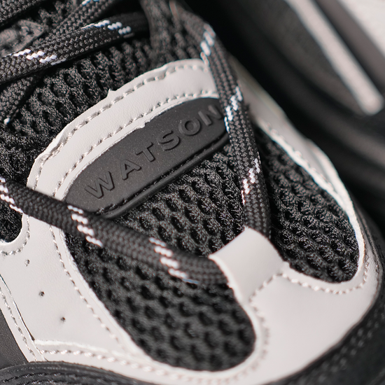 Watson Anura low-top sneaker in Spot Thigh, black and white – alternate view 9
