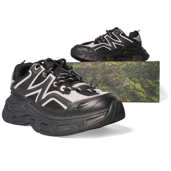 Watson Anura low-top sneaker in Spot Thigh, black and white – alternate view 15