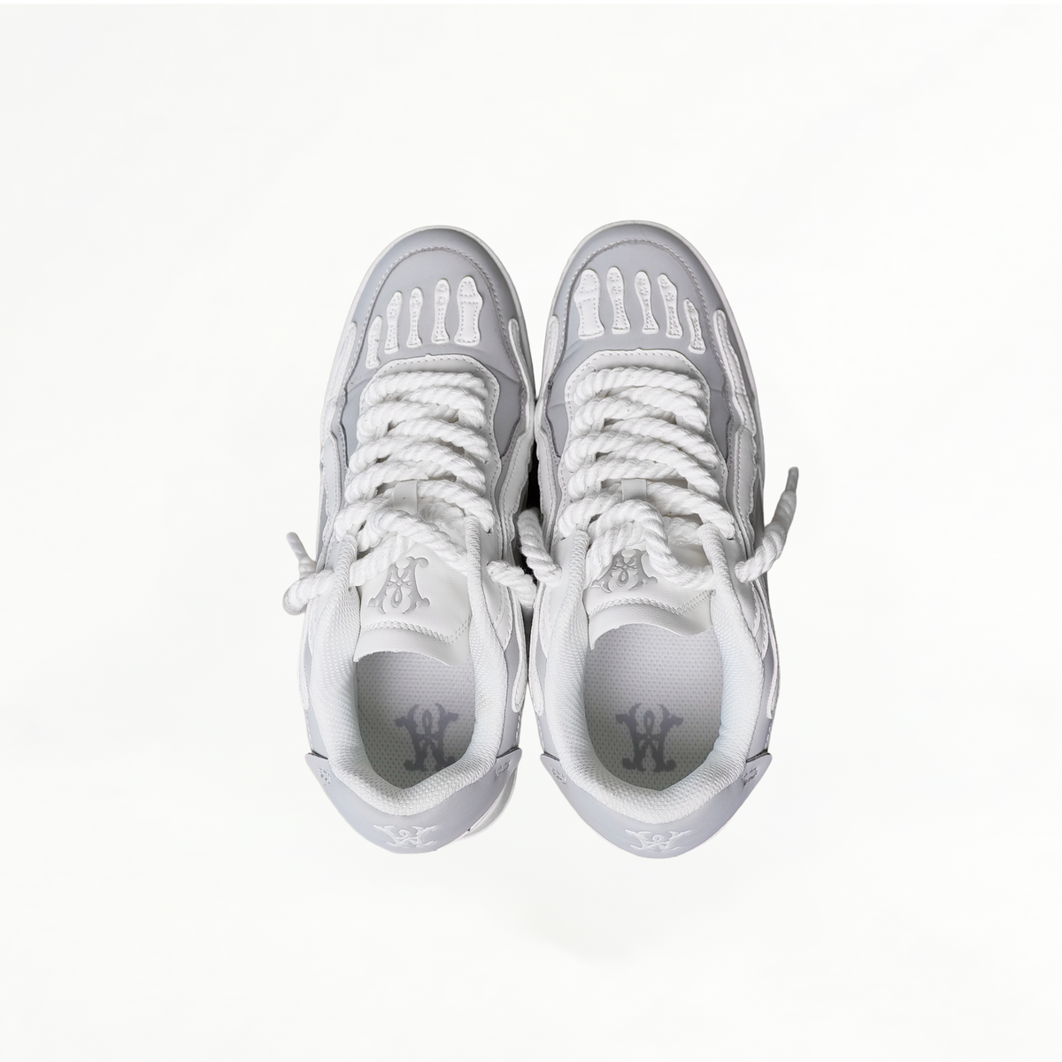 Watson Bones low-top sneaker in Ghost Lite, gray and white – alternate view 4