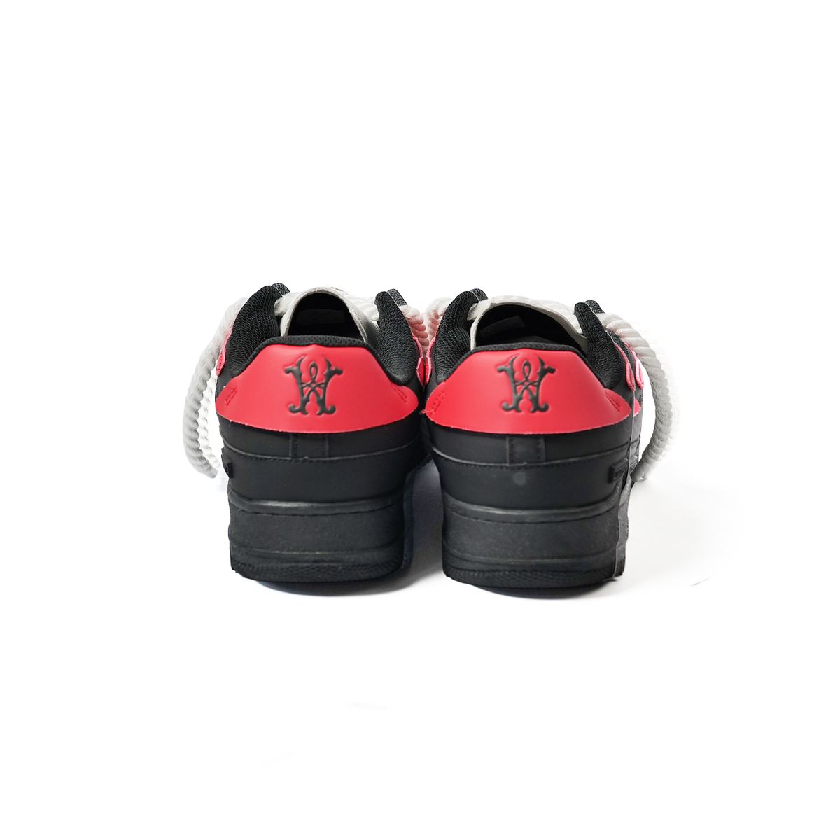 Watson Bones low-top sneaker in Magma, black and red – alternate view 3