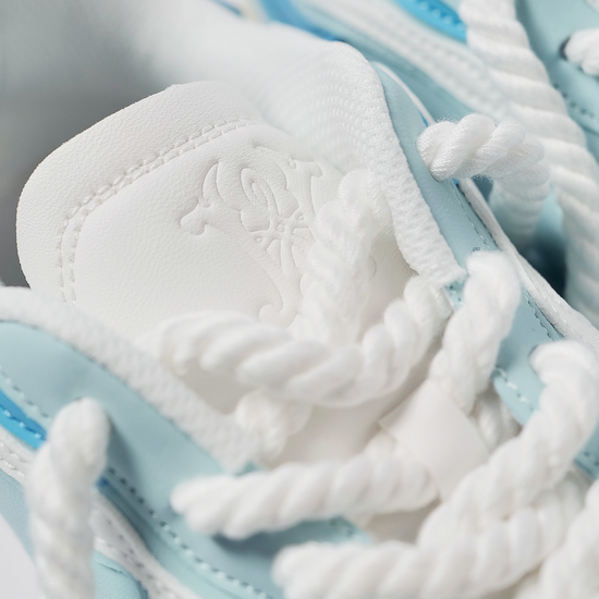 Watson Bones low-top sneaker in Beach Day, blue and white – alternate view 6