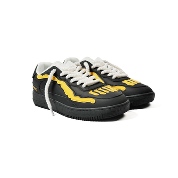 Watson Bones low-top sneaker in Bumblebee, black and yellow