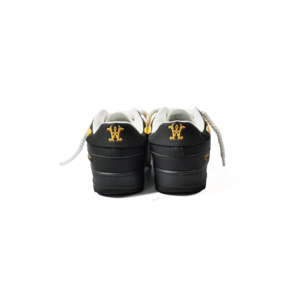 Watson Bones low-top sneaker in Bumblebee, black and yellow – alternate view 3