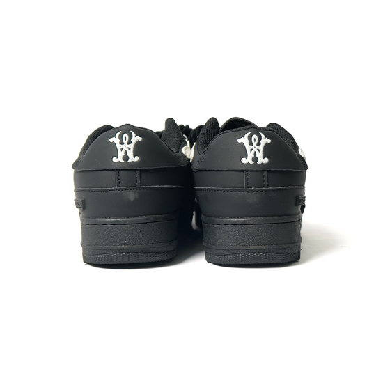 Watson Bones low-top sneaker in Tombstone, black and white – alternate view 3