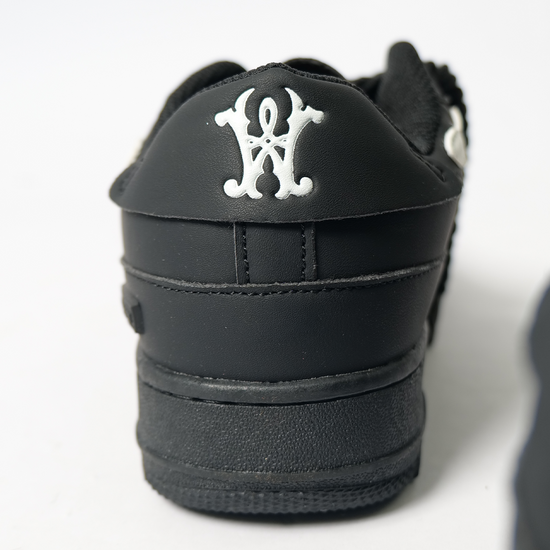 Watson Bones low-top sneaker in Tombstone, black and white – alternate view 10