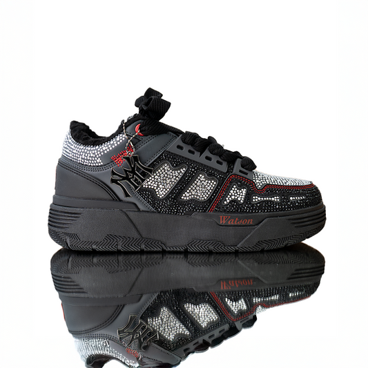 CHUNKY BONES SNEAKERS (CHARCOAL STONE)