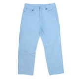 WATSON DENIM PANTS WITH PEARLS (LIGHT WASH)