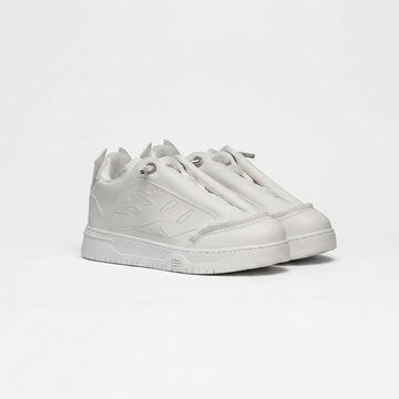 Watson Invader low-top sneaker in Moon, white