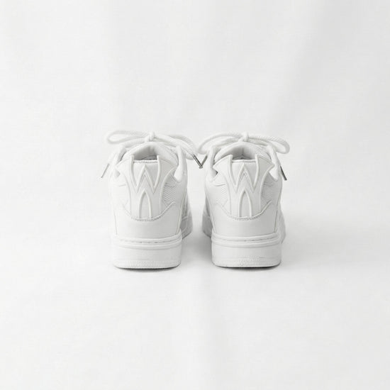 Watson Invader low-top sneaker in Moon, white – alternate view 3