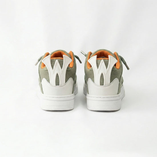 Watson Invader low-top sneaker in Flight, green and white – alternate view 3