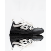 K FLIP SNEAKERS (WHITE BLACK)