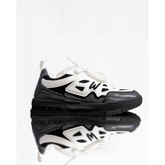 K FLIP SNEAKERS (WHITE BLACK)