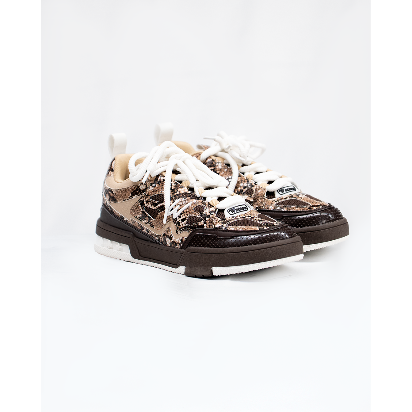 K FLIP SNEAKERS (DESERT SNAKE)