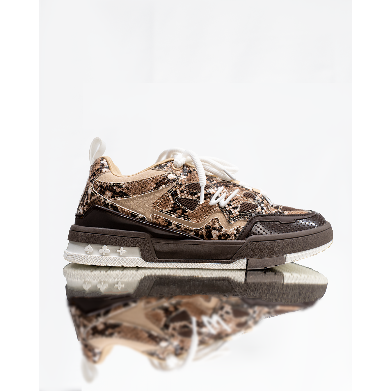K FLIP SNEAKERS (DESERT SNAKE)