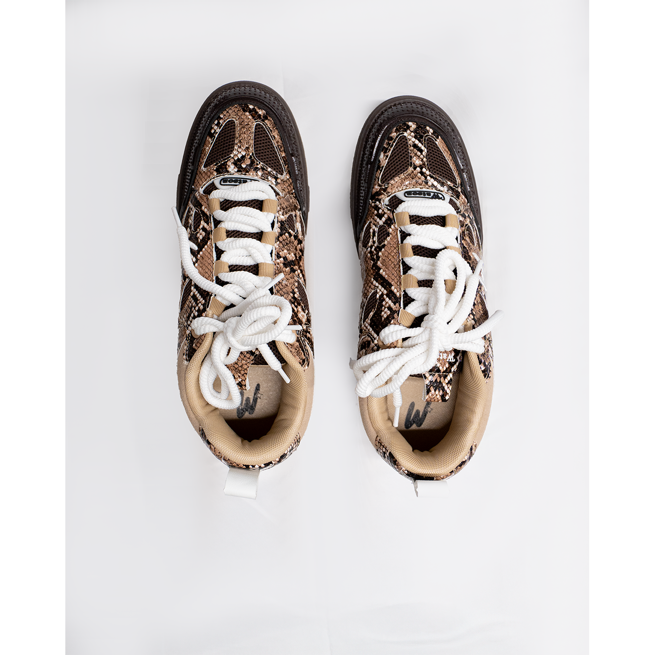 K FLIP SNEAKERS (DESERT SNAKE)