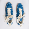 K FLIP CROSS SNEAKERS (DENIM LEATHER)