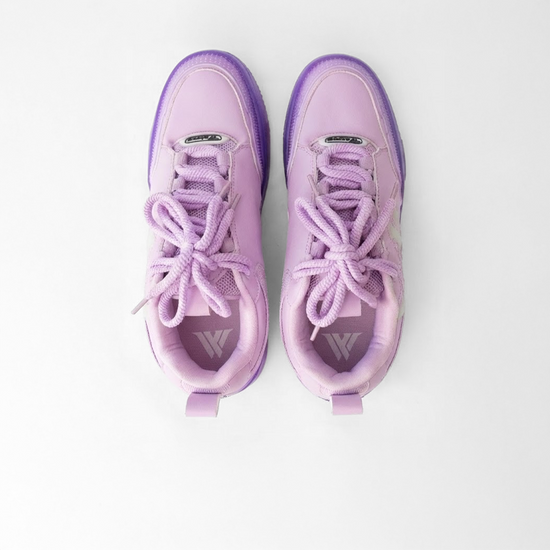 K Flip Cross low-top sneaker in Lavendar Oil, purple and white – alternate view 4