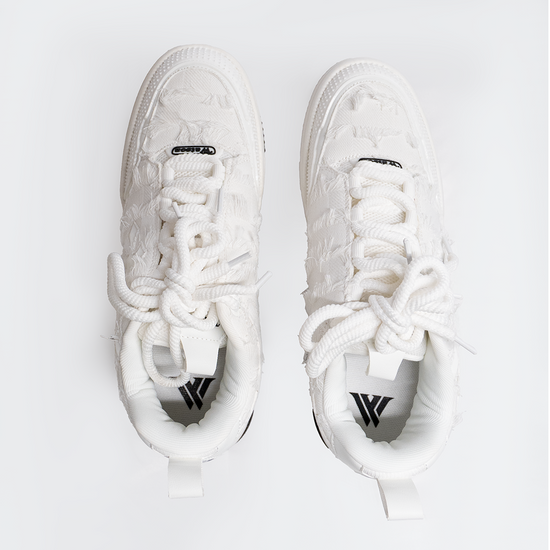K Flip Cross low-top sneaker in BNW, white and black – alternate view 4