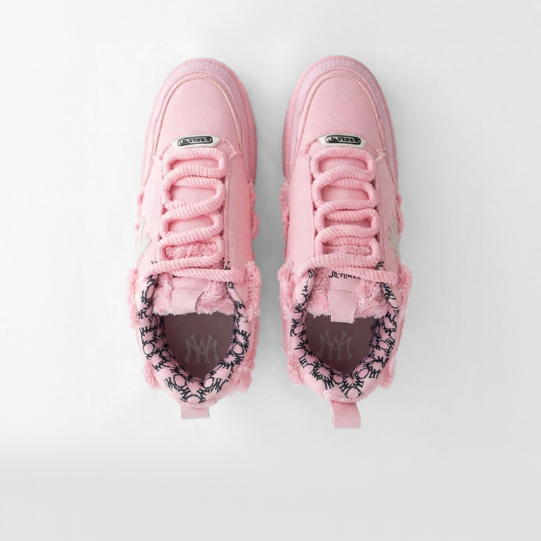 K Flip Cross low-top sneaker in Pink Distress, pink and black – alternate view 4