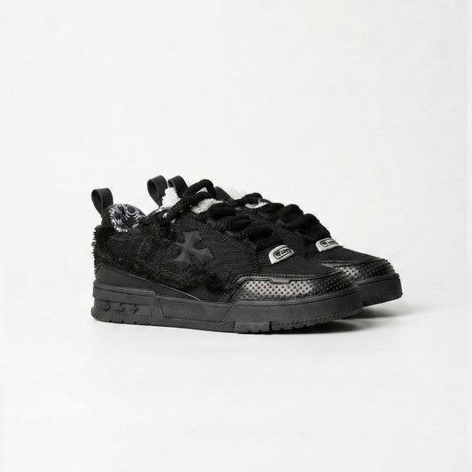 K FLIP CROSS SNEAKERS (DARK DISTRESS)