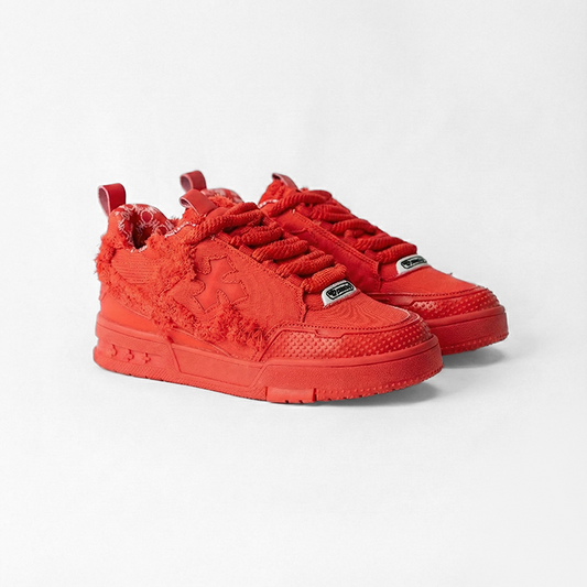 K FLIP CROSS SNEAKERS (FIRE DISTRESS)