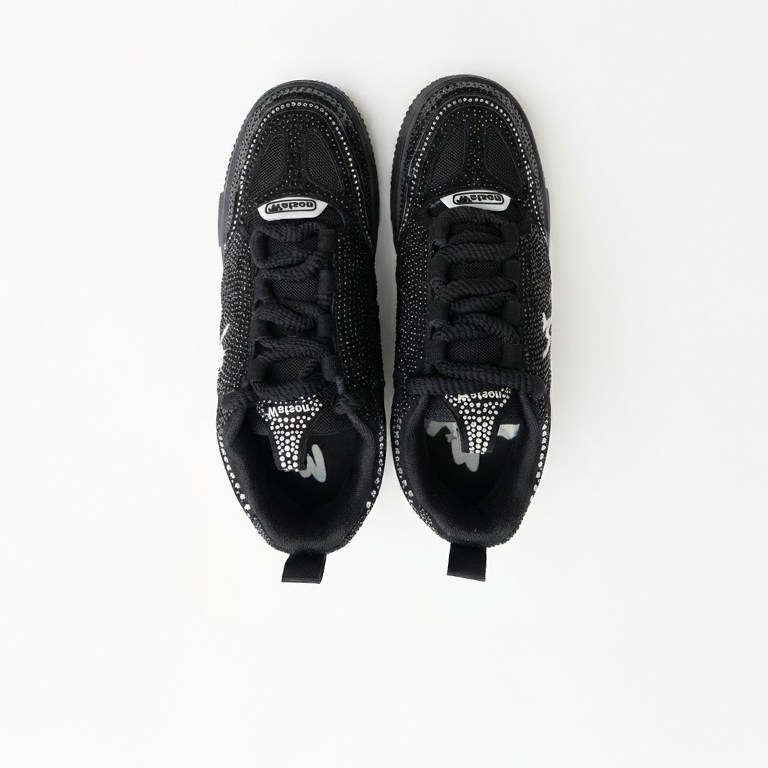 K FLIP PEARLS SNEAKERS (BLACK STONE) – All Star Elite