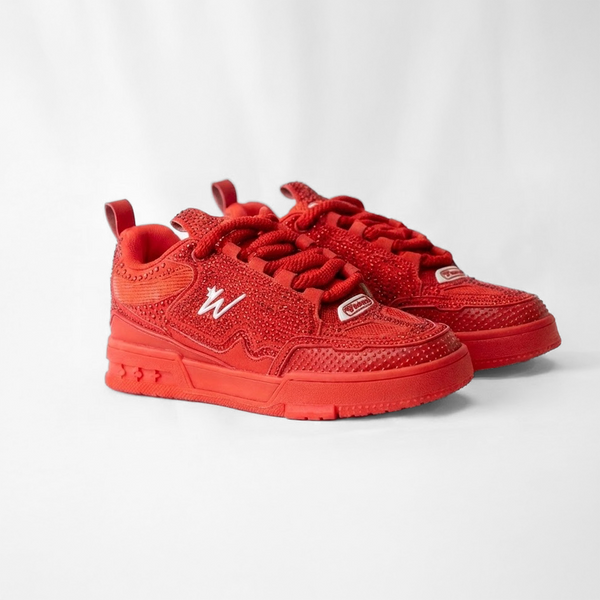 K FLIP PEARLS SNEAKERS (FIRE STONE)