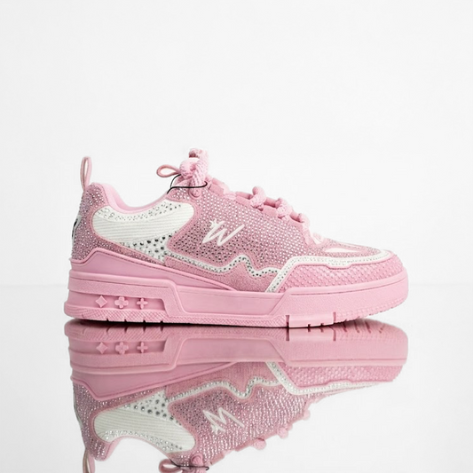 K FLIP PEARLS SNEAKERS (BUBBLEGUM)