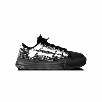 Vulcan low-top sneaker in Shadow Jewel, black and white – alternate view 2
