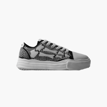 Vulcan low-top sneaker in Metal Jewel, gray, white and black – alternate view 2