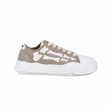 Vulcan low-top sneaker in Millenial Tweed, beige and white – alternate view 2
