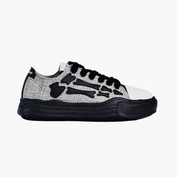 Vulcan low-top sneaker in London Tweed, gray and white – alternate view 2