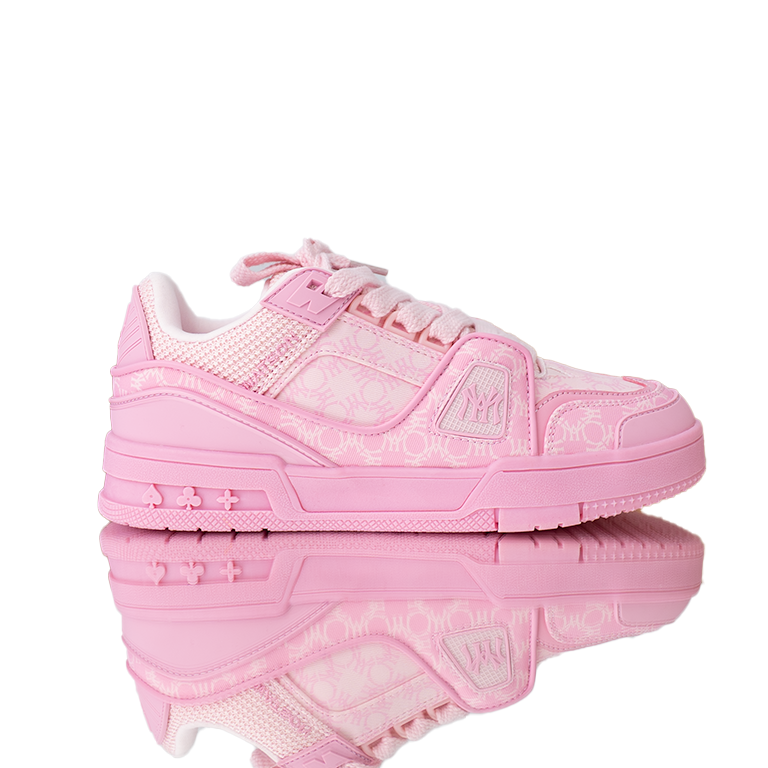 Vulture V2 low-top sneaker in Pink Monogram, pink – alternate view 2