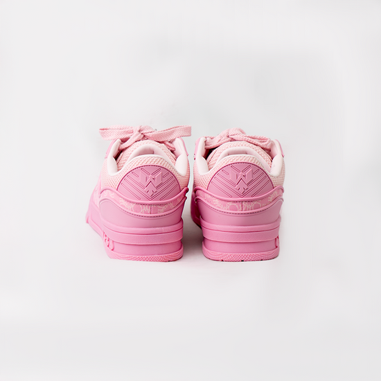 Vulture V2 low-top sneaker in Pink Monogram, pink – alternate view 3